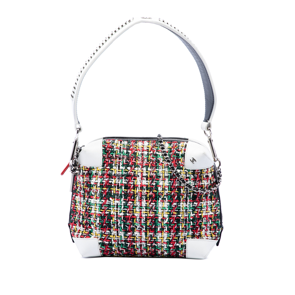 Pre-Loved Chanel Tweed Street Allure Camera Bag
